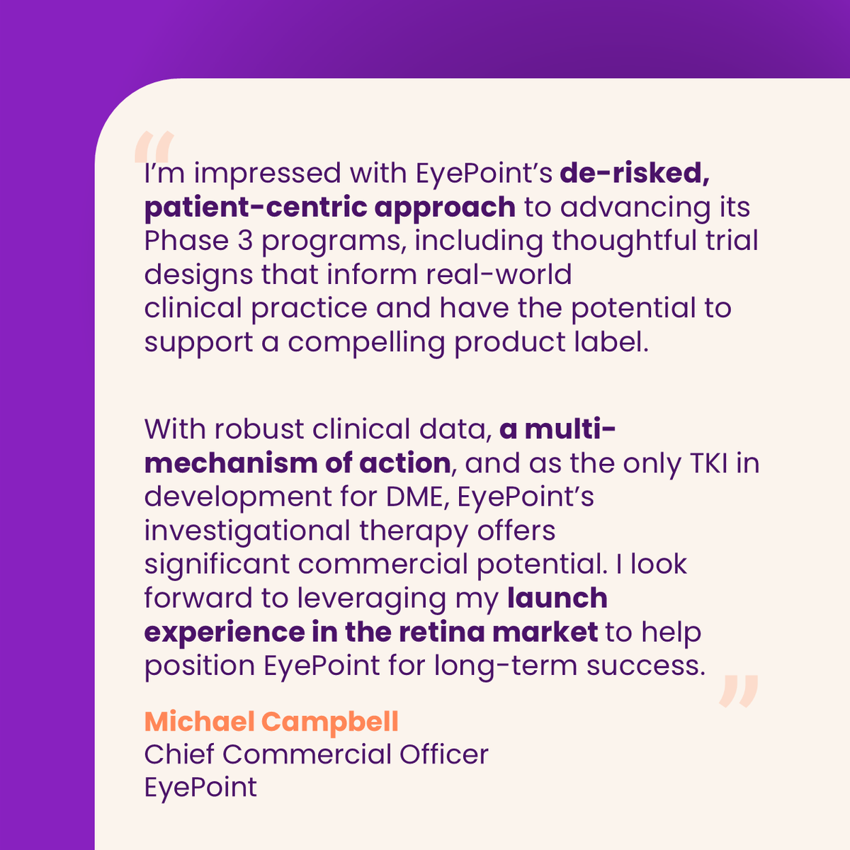 EyePoint tweet media