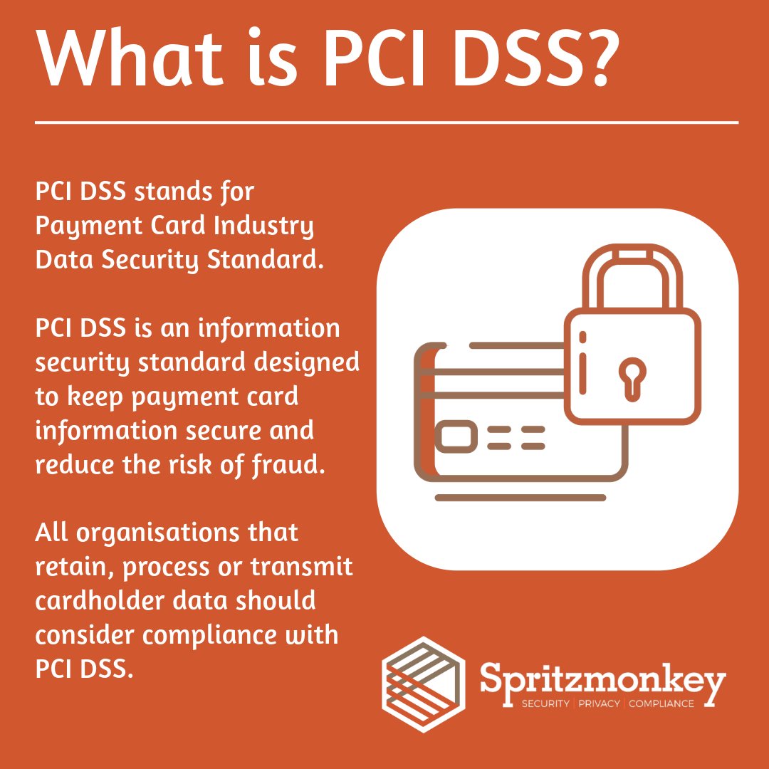 #PCIDSS stands for Payment Card Industry Data Security Standard.

All organisations that retain, process or transmit cardholder data should consider compliance with PCI DSS.

Here’s how we can help: spritzmonkey.com/pci-dss

#CyberSecurity #InfoSec #Spritzmonkey