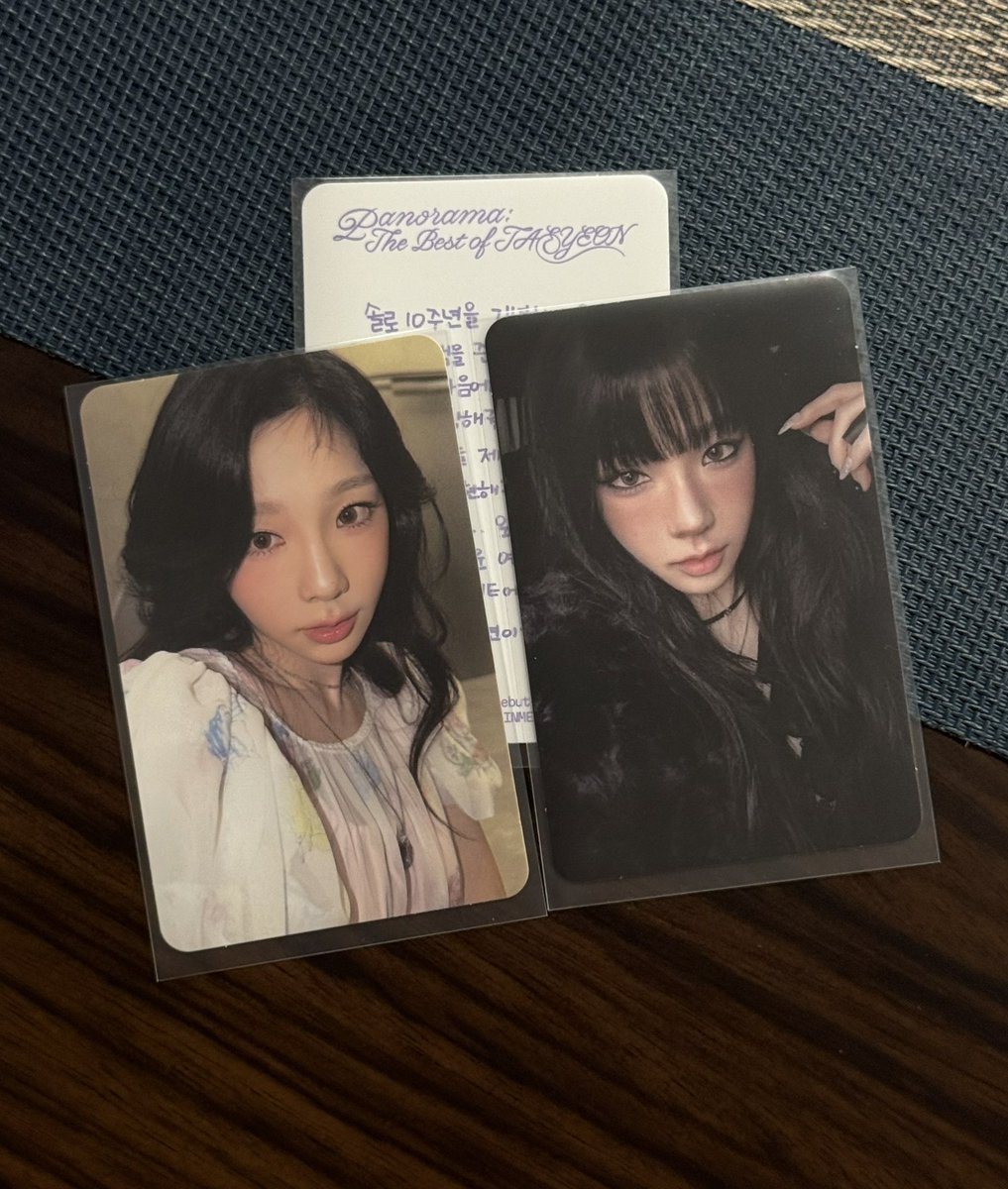 meli_tyk's tweet photo. mic album #태연 #TAEYEON
#Panorama_TheBestofTAEYEON https://t.co/oztd5vi6ar