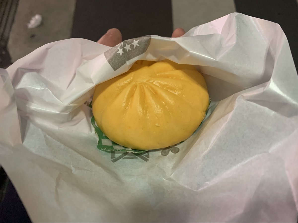 寒ぃ日にはピザまん