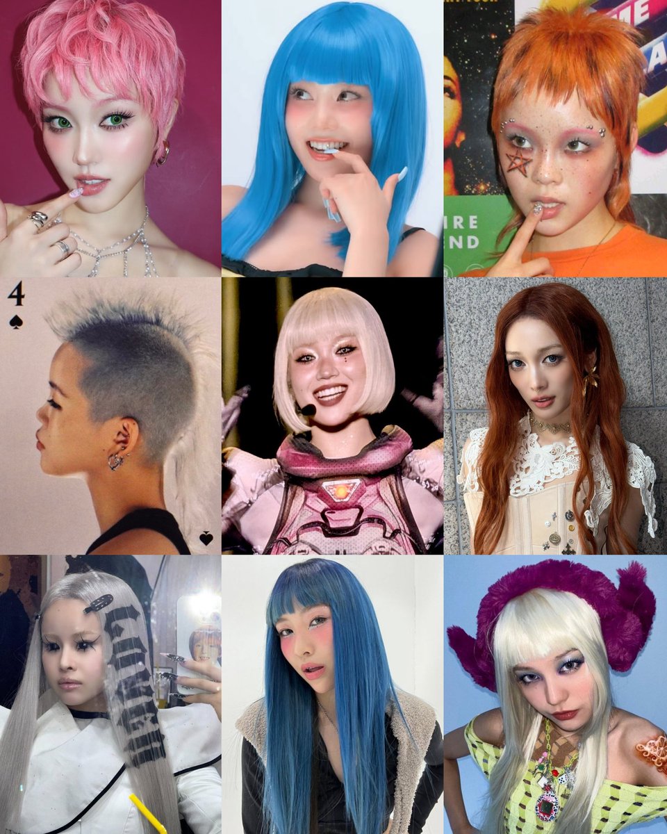 XG’s hairstylist doesn’t play around when it comes to wigs.