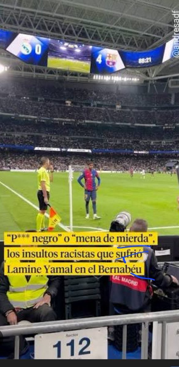 Bernebua is the best stadium in the world they said … 

#SayNoToRacism