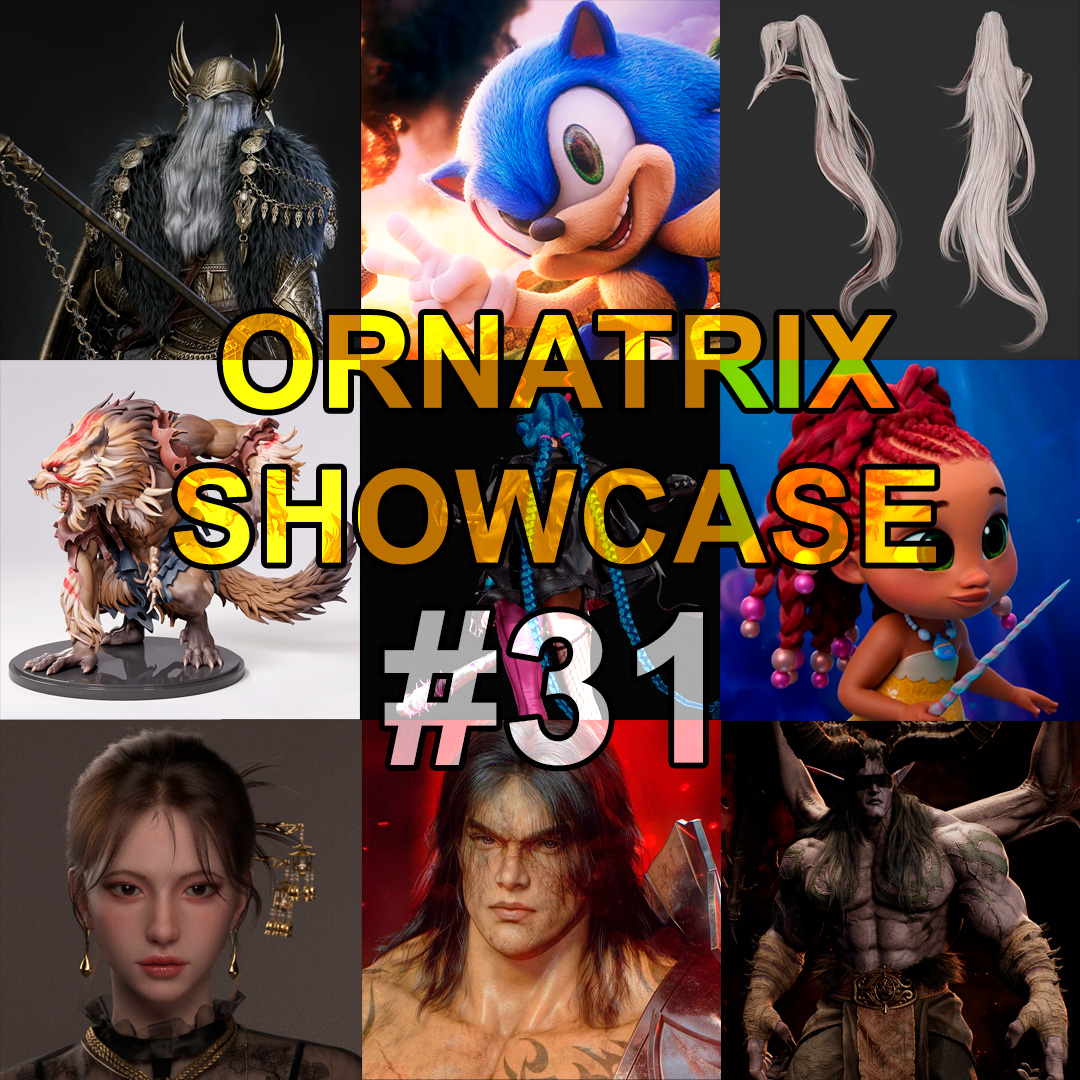 EPHERE's tweet image. 🎉 ORNATRIX SHOWCASE 31 is live! A perfect mix of stylized art, creatures, and realism.

📌 Featured:

🔹 Kim Dae ho
🔹 Juliano Souza
🔹 JunHo Jung
🔹 Lyudmil Georgiev
🔹 Benjamin YJ Lee
🔹 Miriam Raya García
🔹 sojung2
🔹 JaeHyung
🔹 hyeri

#Ornatrix #Grooming #CGI