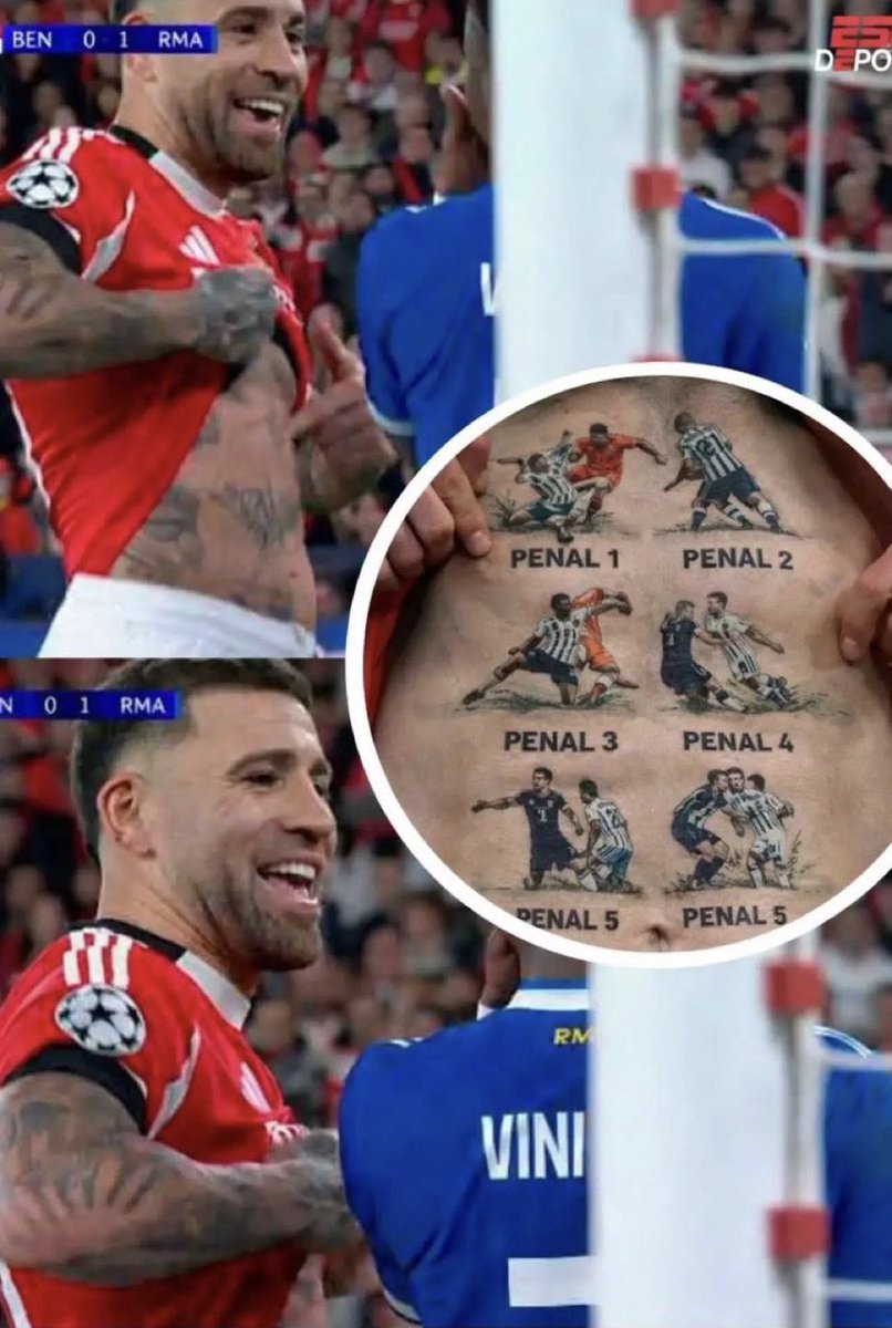 Lo que realmente le enseñó Otamendi a Vinicius: