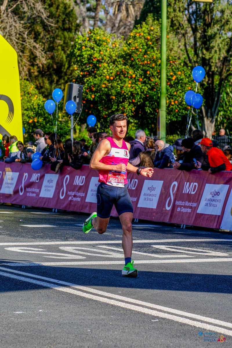 😍 2:31:48 para José Luis Sánchez en la Maratón de Sevilla 

🔝 5º Sevillano y 9º Andaluz, batiendo los récords de 30km, 35km, 40km y maratón del club 🦀

👏 ¡Enhorabuena! ❤️