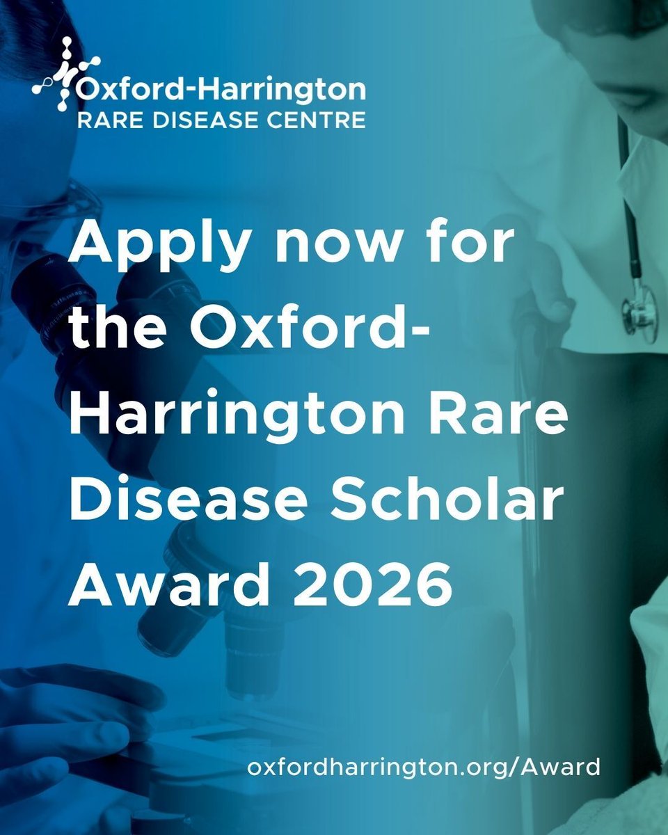 Oxford-Harrington Rare Disease Centre tweet media