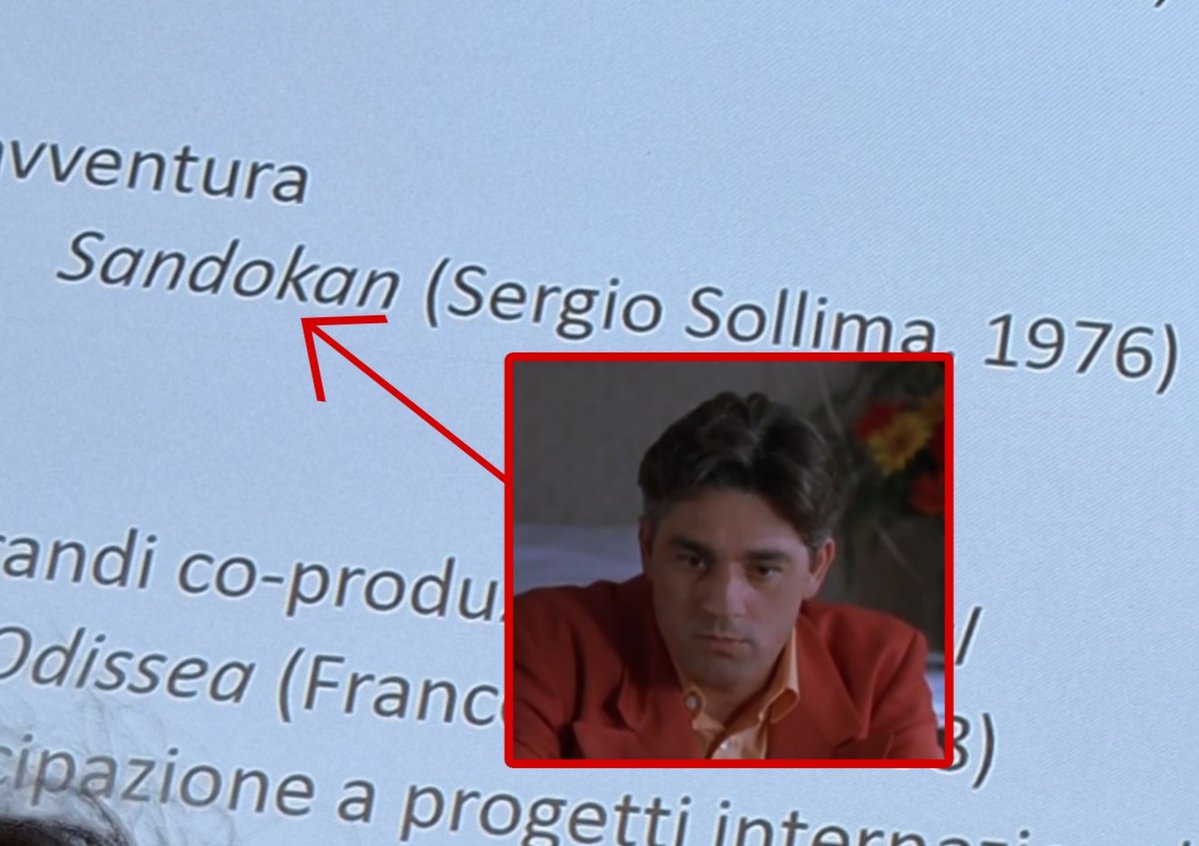 Mi scuso immensamente ma la mia reazione a ogni riferimento a Sandokan sarà sempre questa
