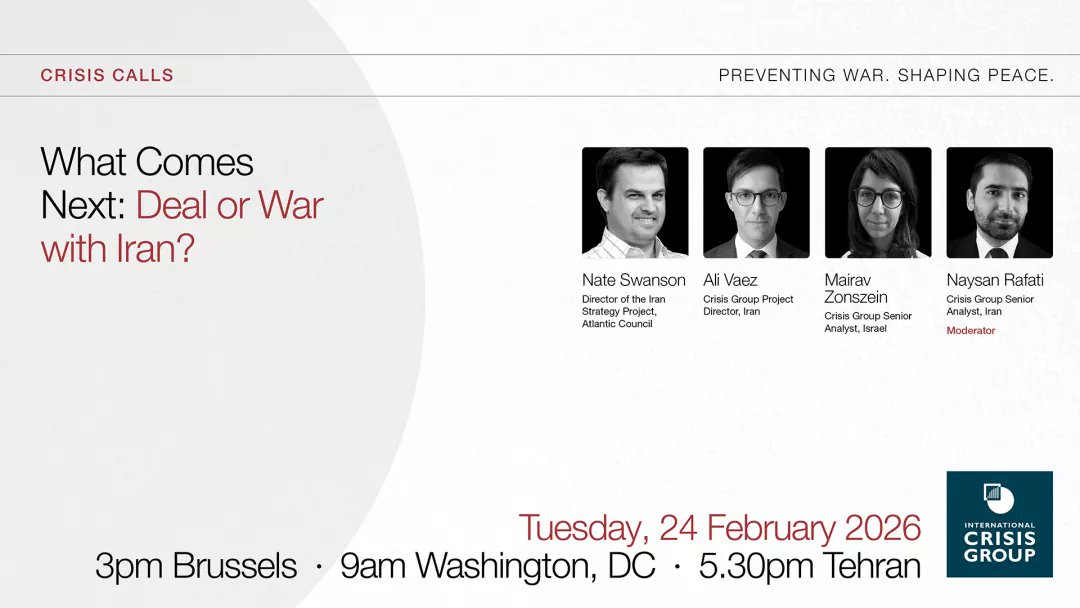 Crisis Group tweet media