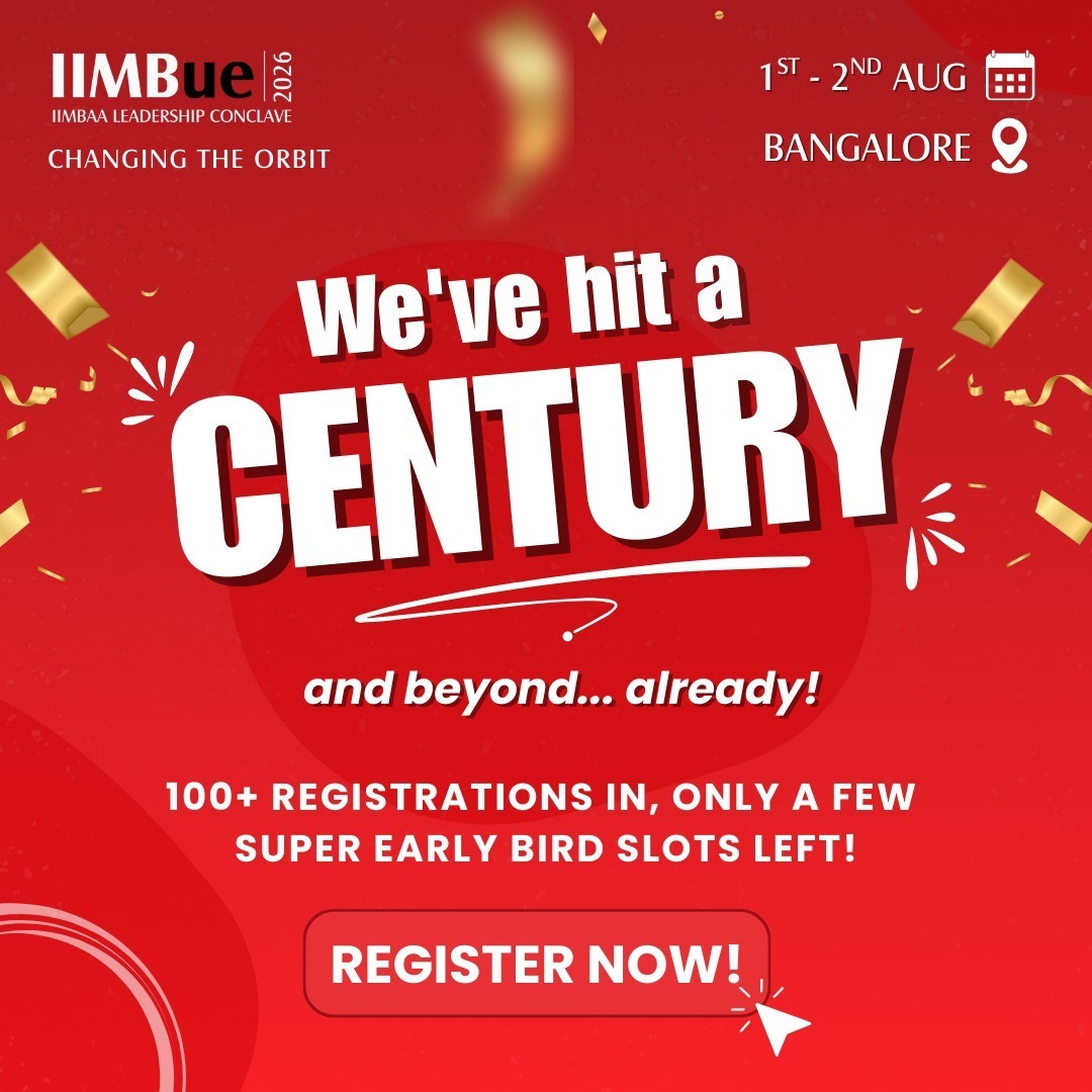 IIMB Alumni Association tweet media
