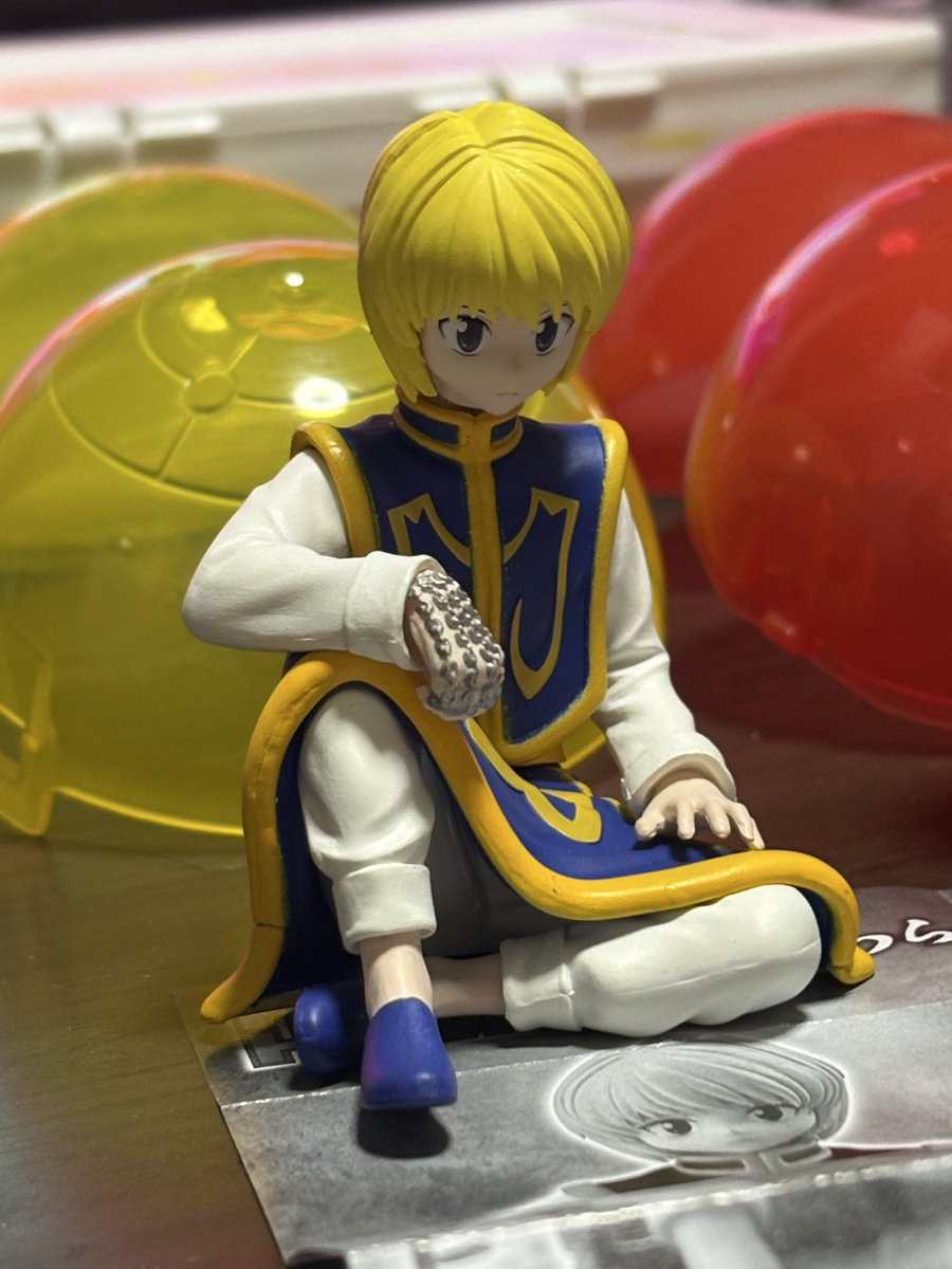 vend_benza's tweet photo. 嫁さんに頼んでガチャガチャしてもらった！！！

まじ嬉しー！

#HUNTERxHUNTER
#hxh
#ハンターハンター

転売ヤーざまぁ
3倍で売ってんじゃねえよ
どんどん売ってる店増えてるぞー！

バンダイありがとー！！！ https://t.co/46XDDBkNOD