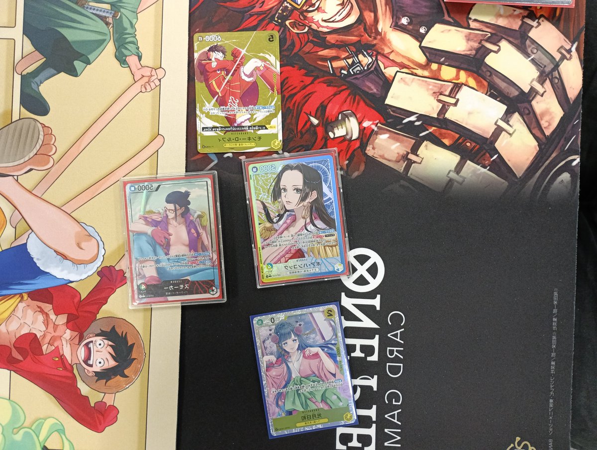 ワンピース スタンダードバトル 優勝者：うた選手 デッキ：青黄