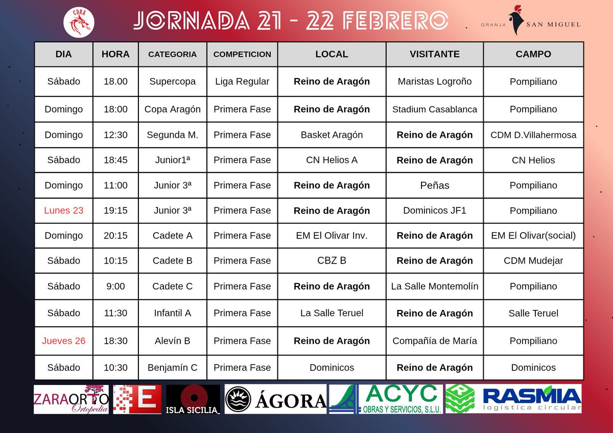⏰ Horarios fin de semana.
#Temporada9🐲