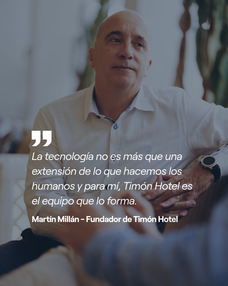 TimonHotel's tweet photo. En Timón Hotel entendemos la #tecnología como algo más que herramientas o funcionalidades. Creemos que su verdadero valor está en las personas que la crean y en las que la utilizan cada día. https://t.co/TmqzAzzzhk