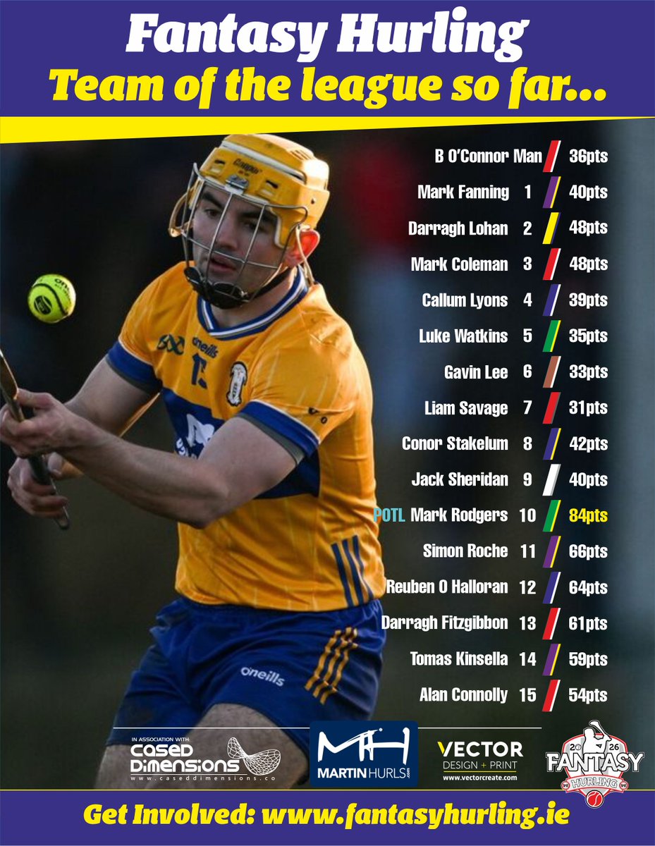 Fantasy Hurling 2026 tweet media