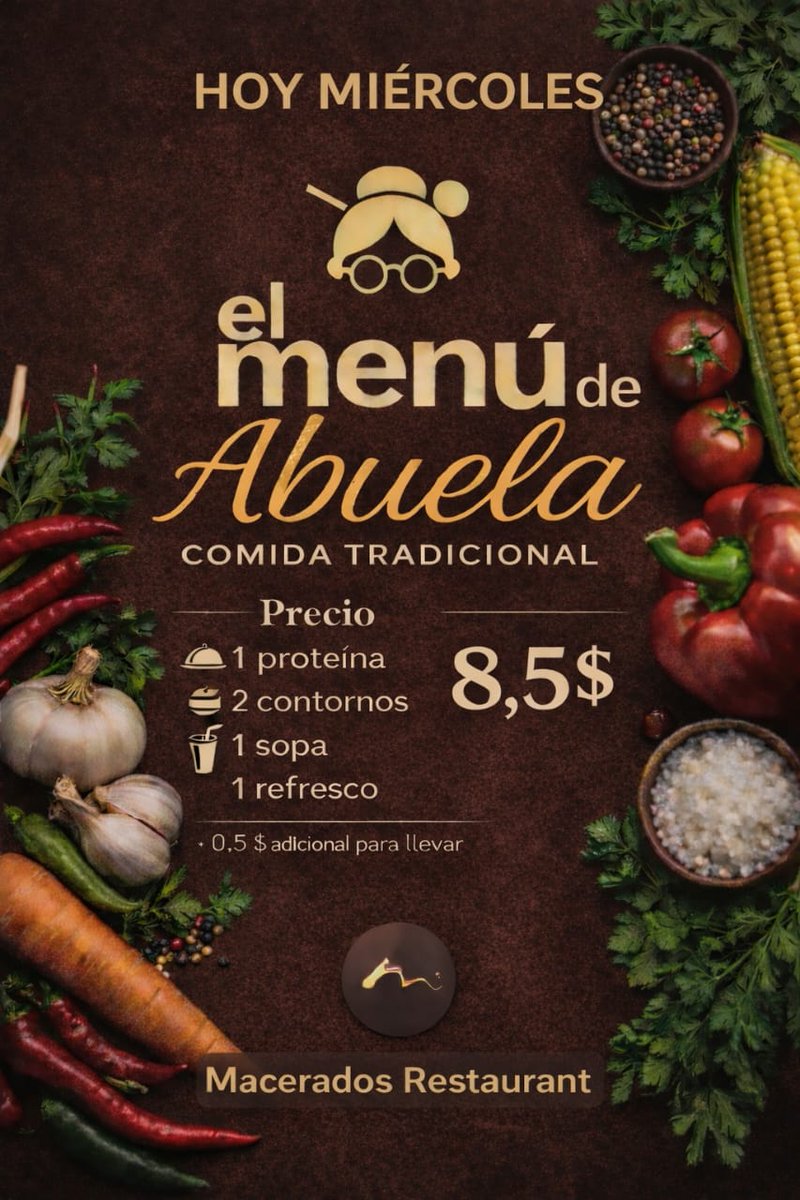 Muy buenos días! ☀️🙏
Hoy, 18 de febrero, regresamos después del descanso de Carnaval, ¡repotenciados y listos para brindarte la mejor experiencia gastronómica!
 Macerados Café &amp; Restaurant.
🕘 Desde las 9:00 AM: Desayunos recién preparados para arrancar el día con energía