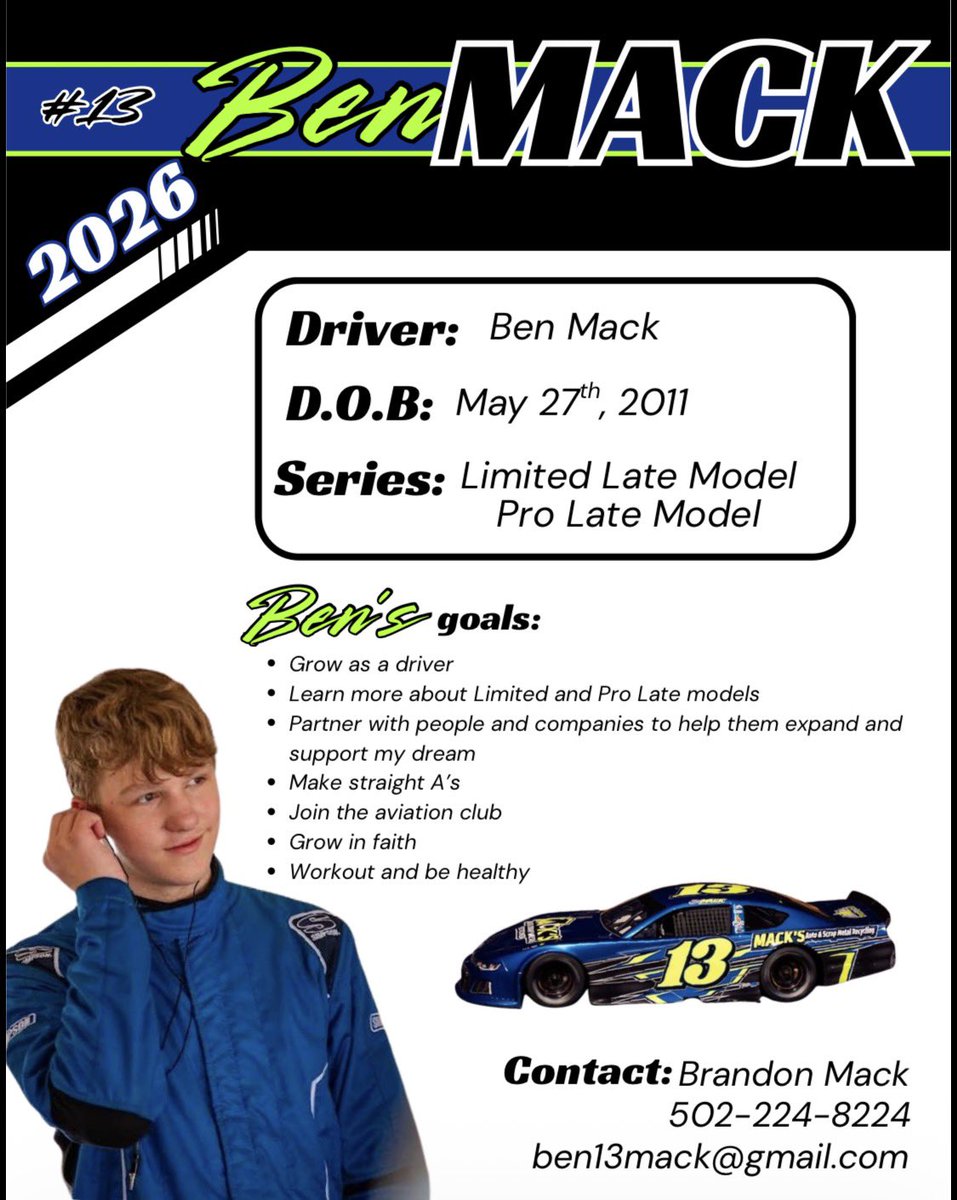 BenMackRacing tweet media