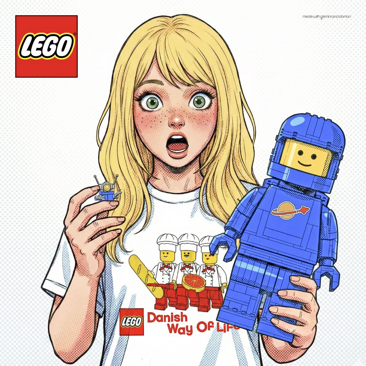 Philipp_demonte's tweet image. まもなく発売のデラックス・レゴ！🚀
実物のデカさ見たら、絶対この顔になる自信あるw
青の存在感よ…

The Deluxe LEGO is coming soon!
I'm definitely going to make this shocked face when I see how huge it is lol.
The Blue Spaceman has such a presence...

#LEGO #ClassicSpace #レゴ