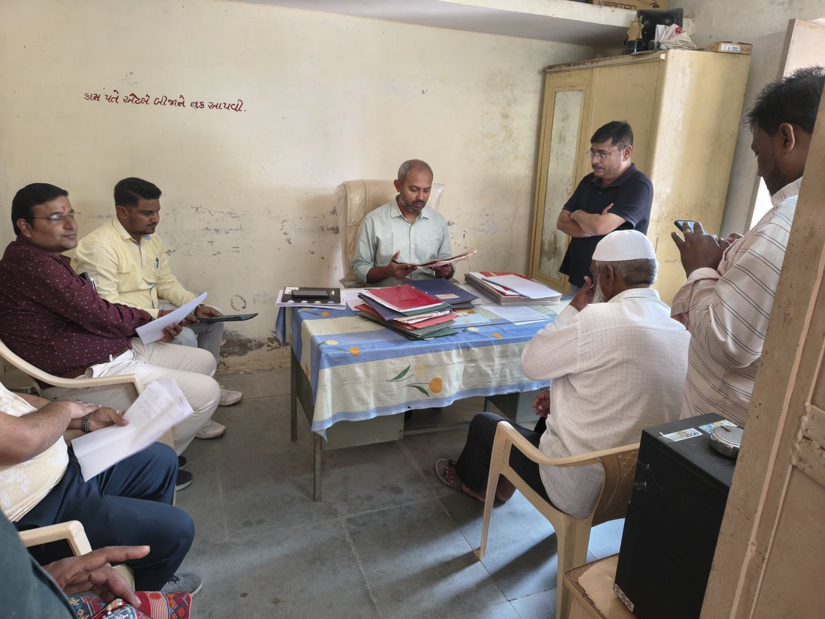 Prant Officer & SDM Sidhpur tweet media