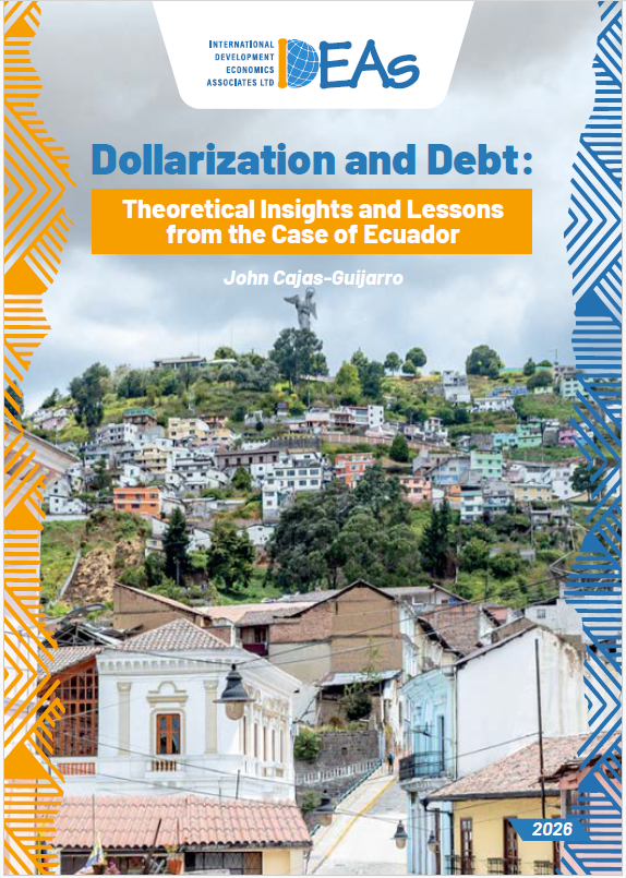 nssylla's tweet photo. How de jure #dollarization (adopting a foreign #currency as legal tender) fuels #debt crisis? What is the meaning of domestic debt in dollarized countries? Read this fascinating @DevEconNetwork case study on #Ecuador by @JohnCajasGuijar
https://t.co/y0FnYVQFIm https://t.co/q9uBUOetZE