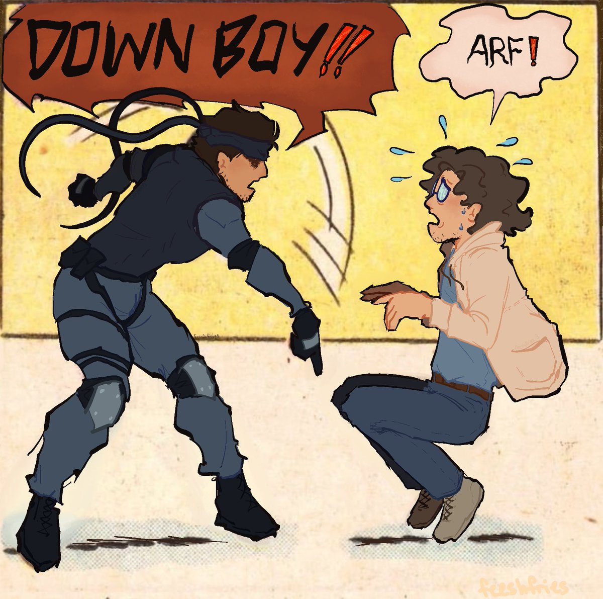 sjout out metal gear solid oomfs i miss u all 
#mgs #otasune