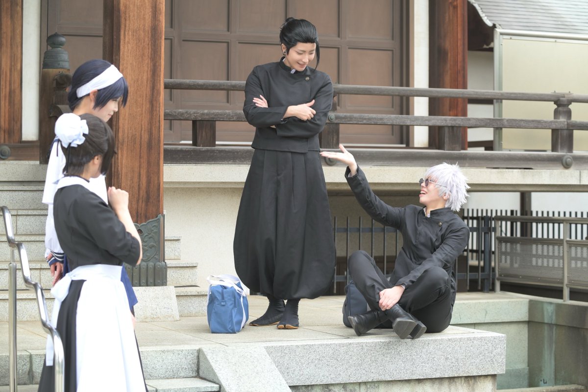 【⚠︎Cosplay┊︎コスプレ】
呪.術.廻.戦. 

麓で一息

📷* <a href="/chiyonngiyu/">ちょん。</a> 
#仮染街こうのす
#仮染街