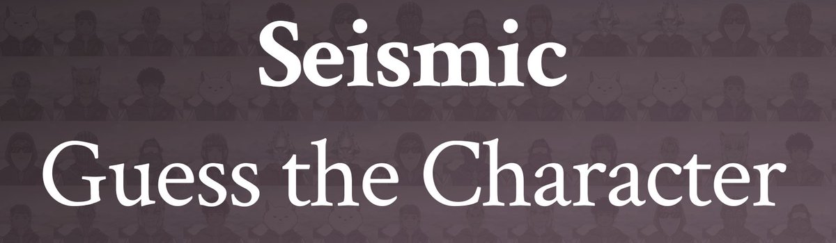 We hosted 4 events already, with 2 game types, now we will host a new type of game👀

A little hint, for those of you who are a movie addict (or even a weeb), you dont want to miss this <a href="/SeismicSys/">Seismic</a> event this week!

Get ready boys <a href="/xialiems/">Xialiem</a> <a href="/blonerd/">bl⊙nerd</a>