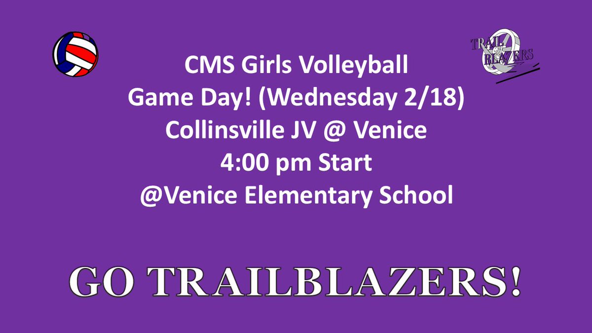 Boxout5's tweet image. CMS JV Volleyball Game Day!