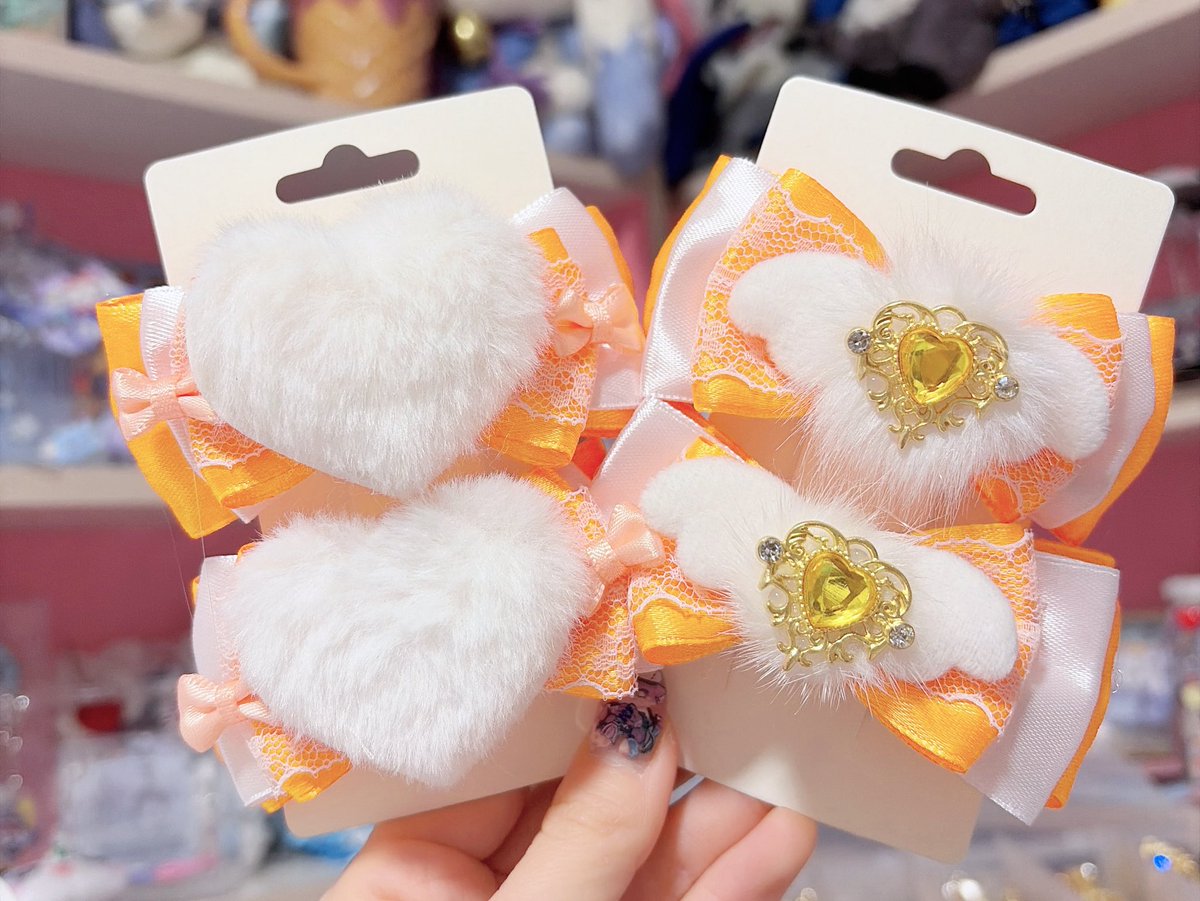 ⟡.·.🪡꒰ オーダー品完成のお知らせ ꒱🧵.·.⟡ リボンクリップ