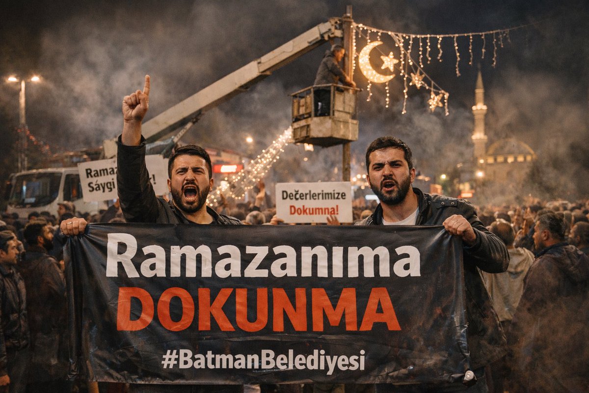 RamazanBrandasına SertMüdahale
#BatmanEmniyeti