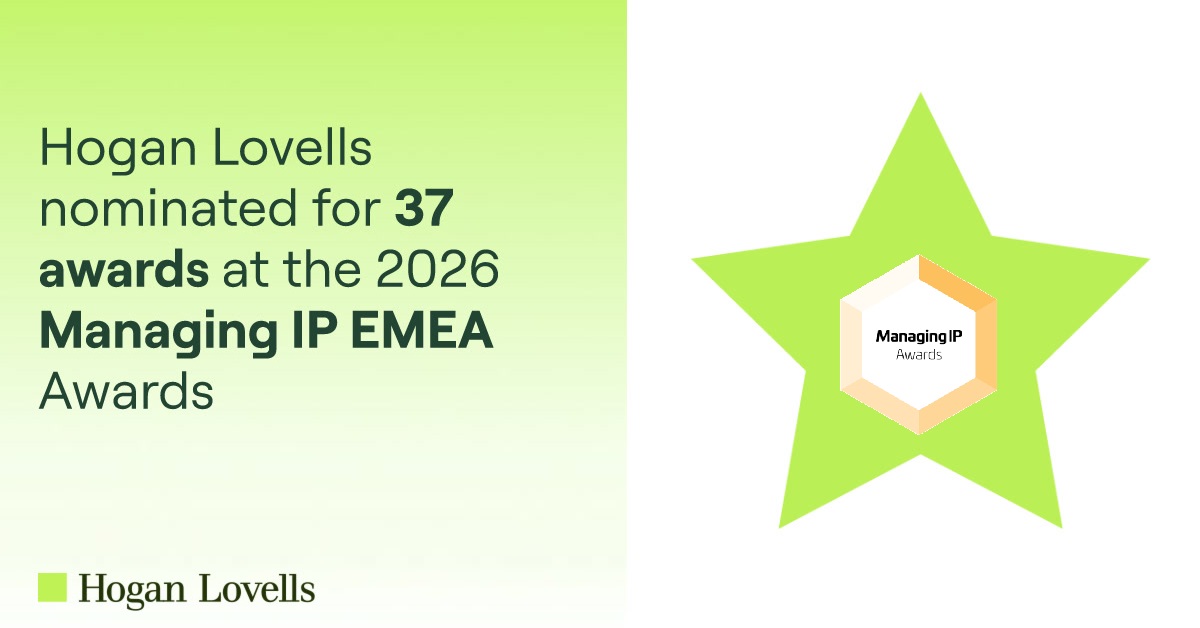 Our IP practice has been nominated for 37 awards at the 2026 Managing IP EMEA Awards, including 28 practice awards and nine individual practitioner awards. 

Thank you to our clients and congratulations to the team – we look forward to the awards ceremony! ow.ly/76Mf50Yhwzj