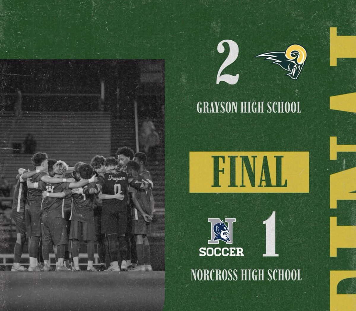 Grayson Soccer tweet media