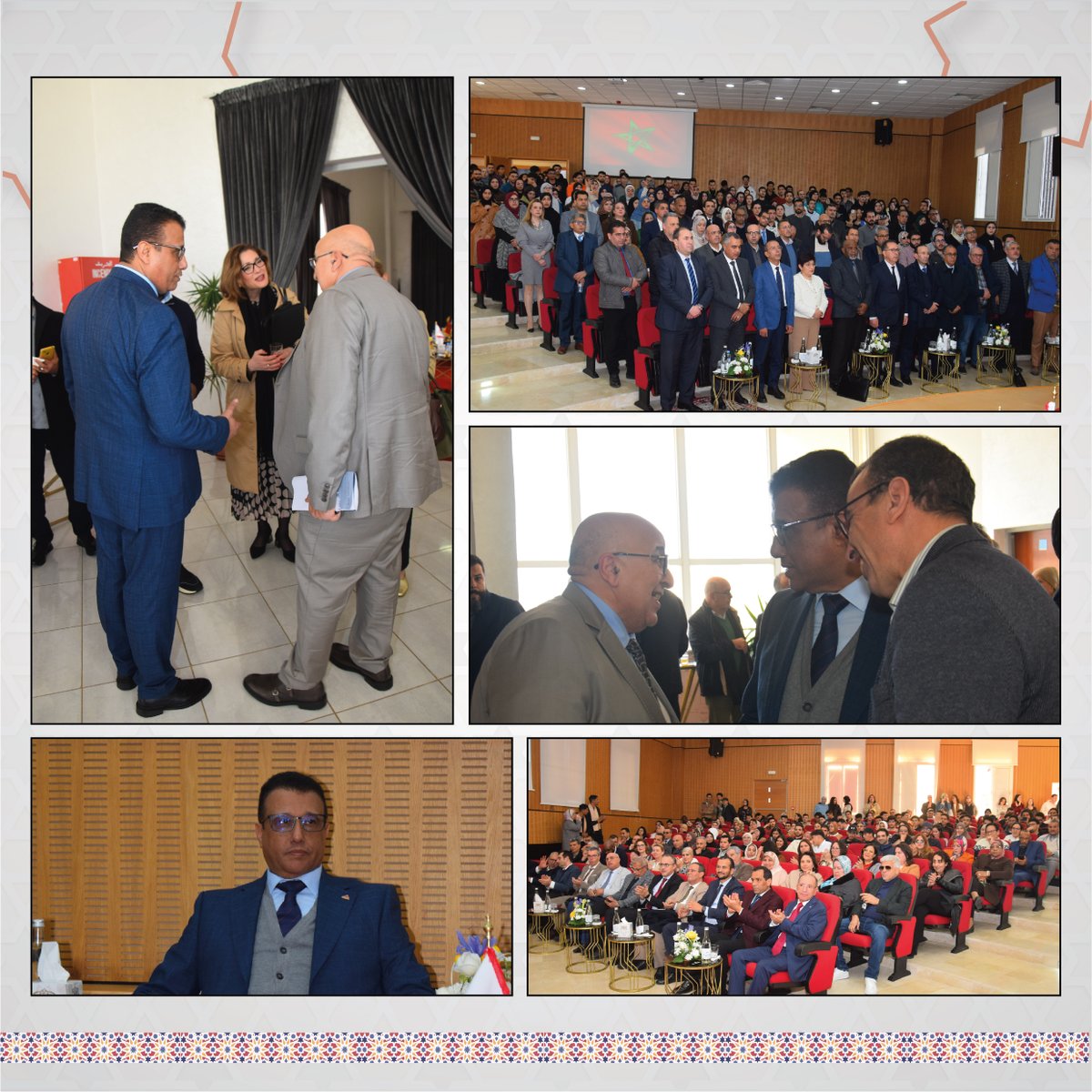 Cérémonie d'investiture du nouveau directeur de l'ENSIAS Professeur Amine BERQIA

#ENSIAS #Investiture #Excellence #EnseignementSupérieur