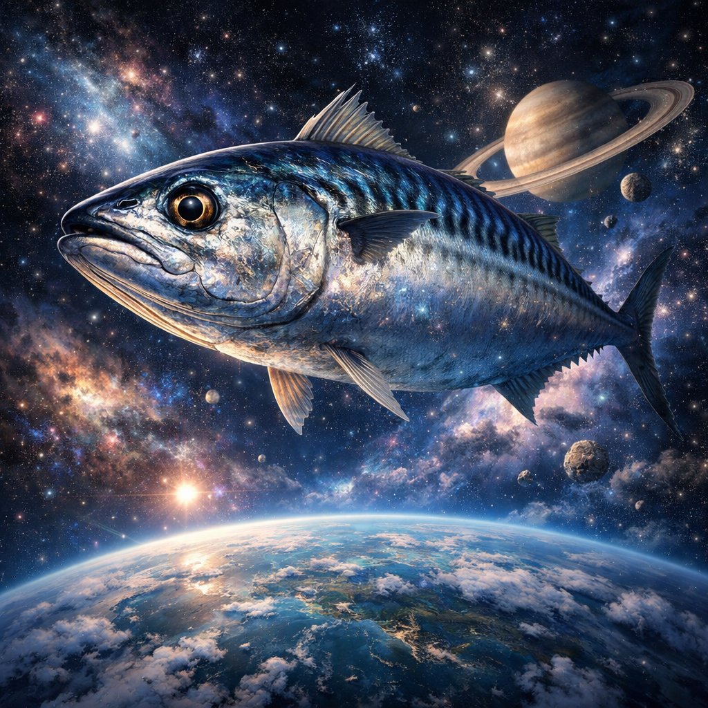 I am sharing this because I love mackerel.