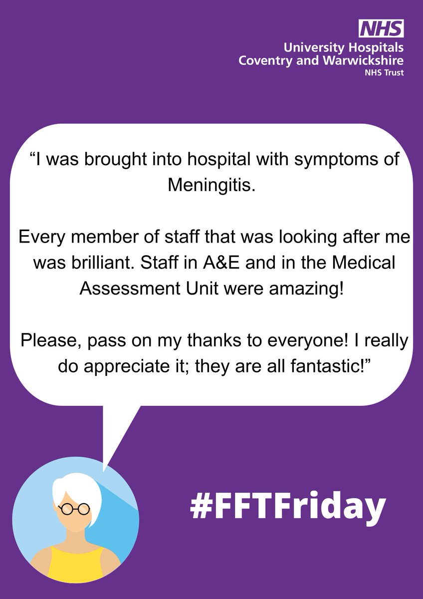 @UHCW_PatientExperience tweet media