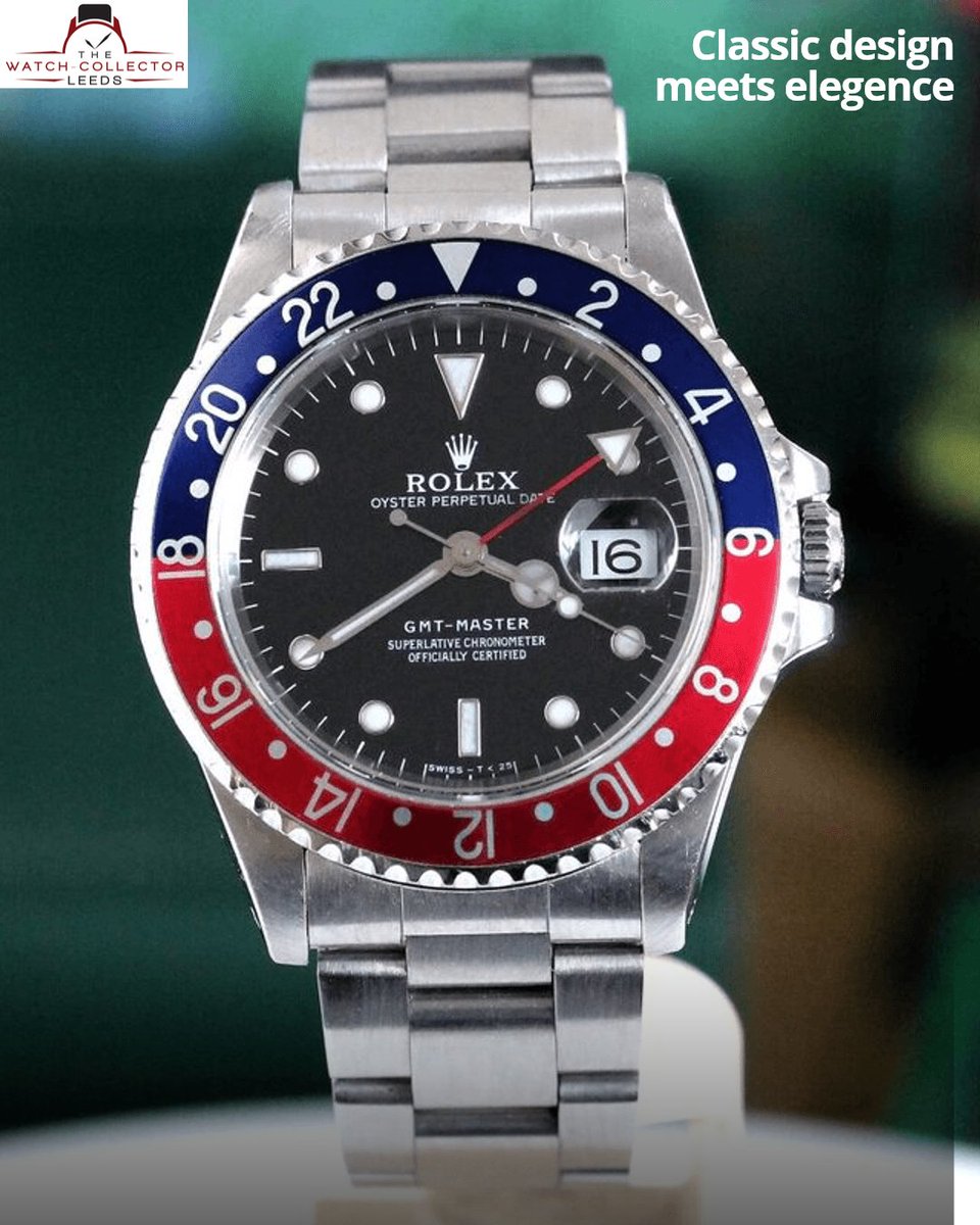 Rolex GMT-Master 16700 bridged old and new. A true classic with subtle updates. #SellMyWatch #LuxuryWatches #RolexForSale #WatchCollectors #Rolex #RolexUK

Sell Your Watch watch-collector.co.uk/sell-my-watch/ #SellMyWatch #LuxuryWatches