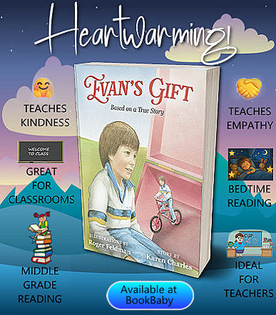 pumpupyourbook's tweet image. As the Page Turns: 5 Things You Might Not Know About Evan's Gift by Karen Charles @karenra24229683 #children #5Things #guestpost asthepageturns.blogspot.com/2026/02/5-thin…