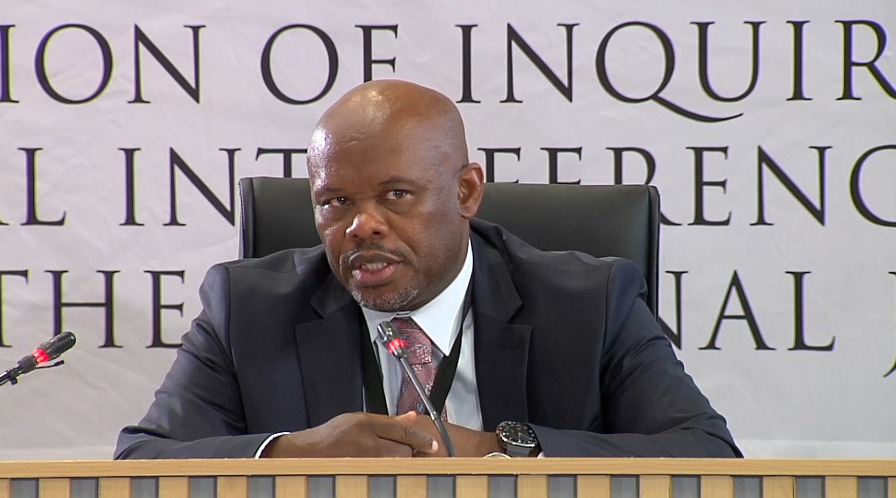 ReportFocus's tweet photo. Suspended Deputy Police Commissioner Sibiya accuses KZN's Mkhwanazi of orchestrating social media support campaign during Madlanga Commission testimony. https://t.co/DqOthcbmPX