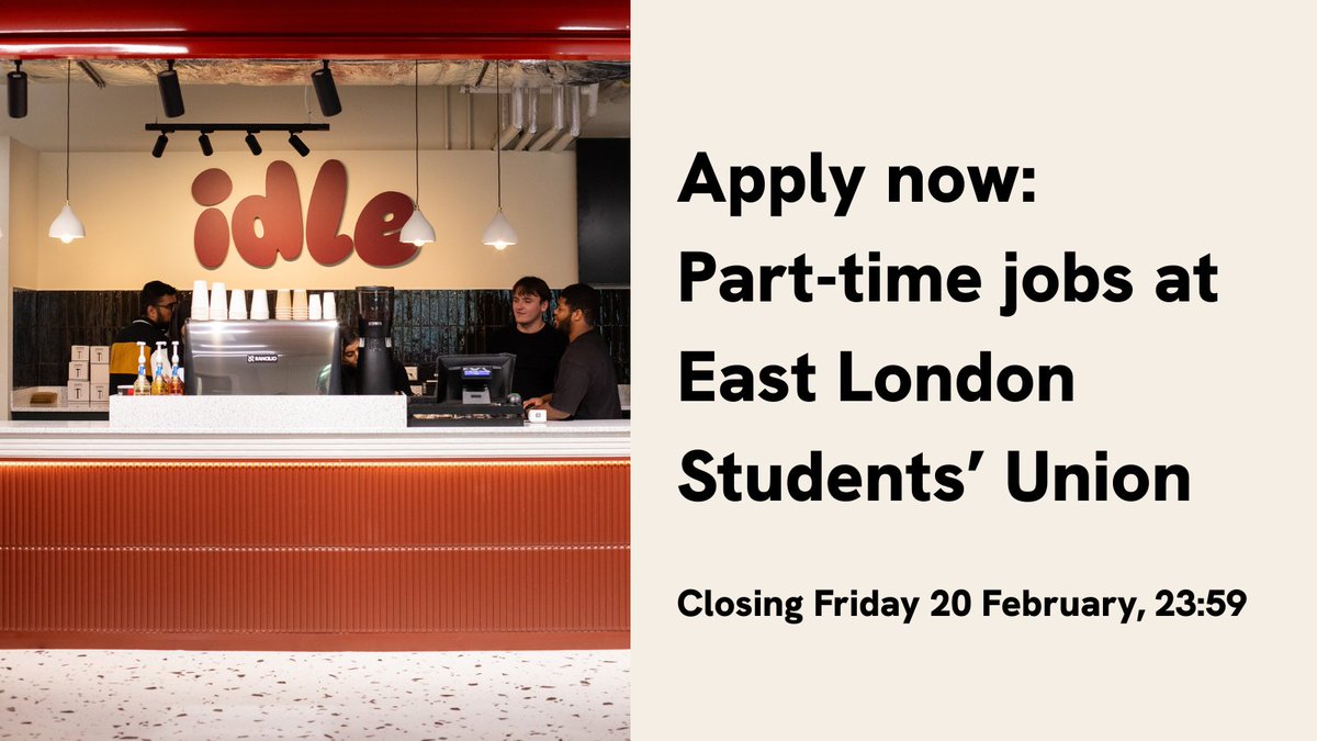 East London Students' Union tweet media