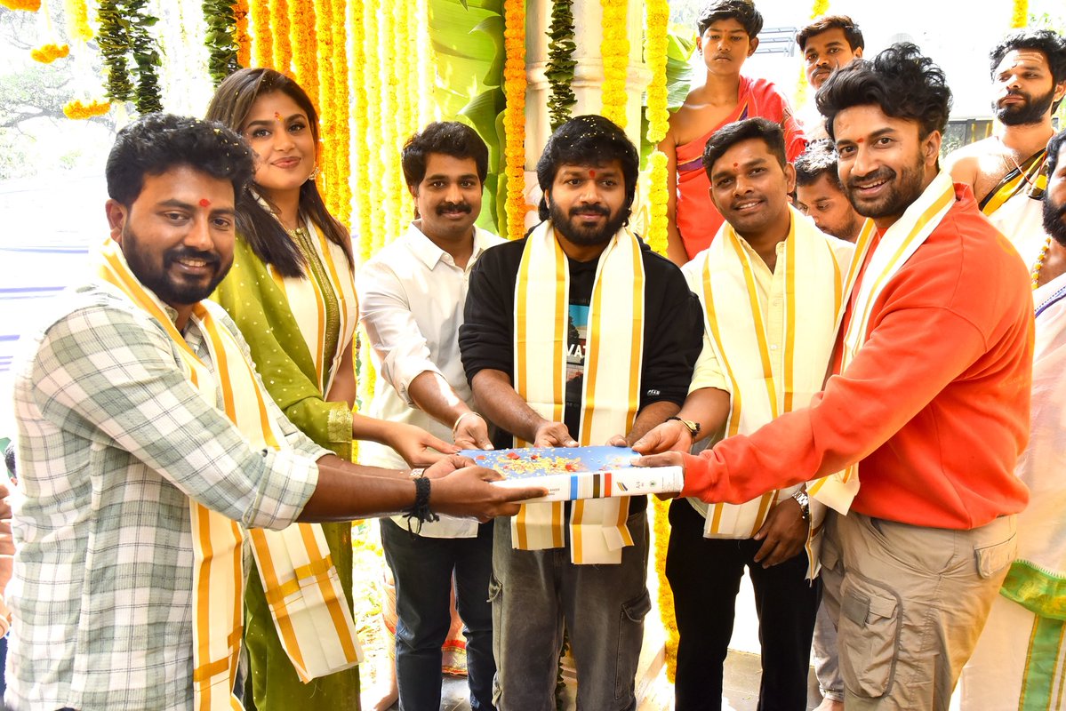 It was a joyous launch of <a href="/TrishulVSoffl/">Trishul Visionary Studios</a>’s next, a fun entertainer. All the best to the dearest friend #NarendraReddy garu ❤️❤️

Can’t wait to witness your entertaining avatar, @ActorSatyadev garu. Wishing blockbuster success to you, director @LNPUTTAMCHETTY garu,