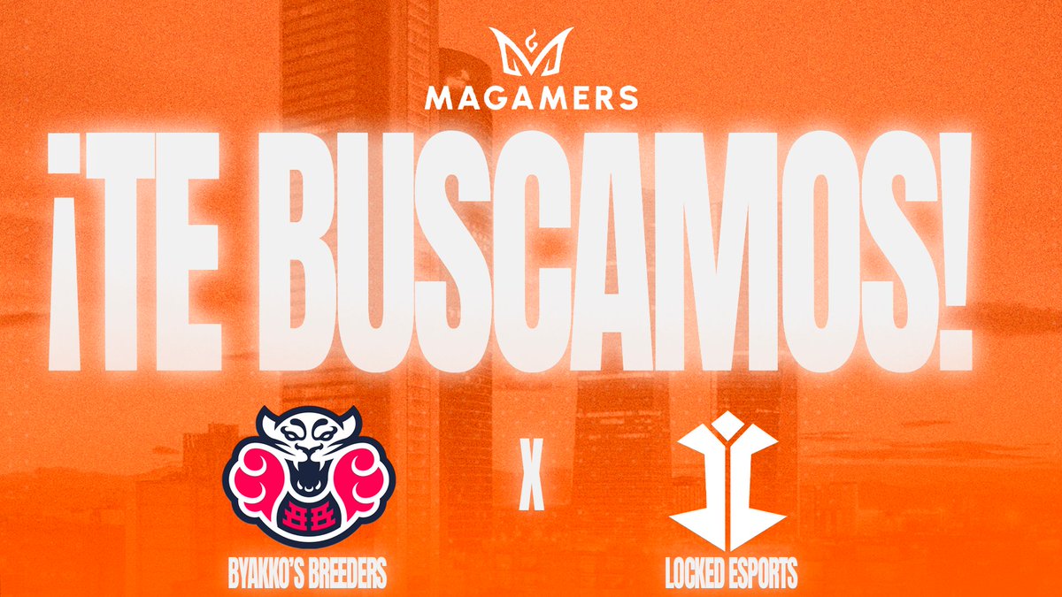 ¡LOCKED x BYAKKO´S para #MAGAMERS!

¡Buscamos cerrar roster para el torneo de lol femenino de este fin de semana!

Si juegas al lol y quieres luchar por jugar el presencial en Barcelona, contáctanos o menciona a quién crees que deberíamos fichar

#GoLocked #BeTheB