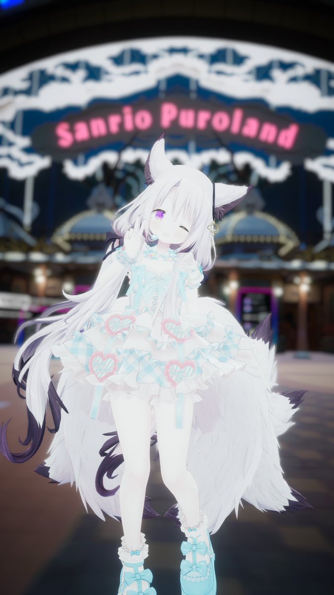 たるふわが着てたアイドル衣装もちふぃった～来たから着てみたよ