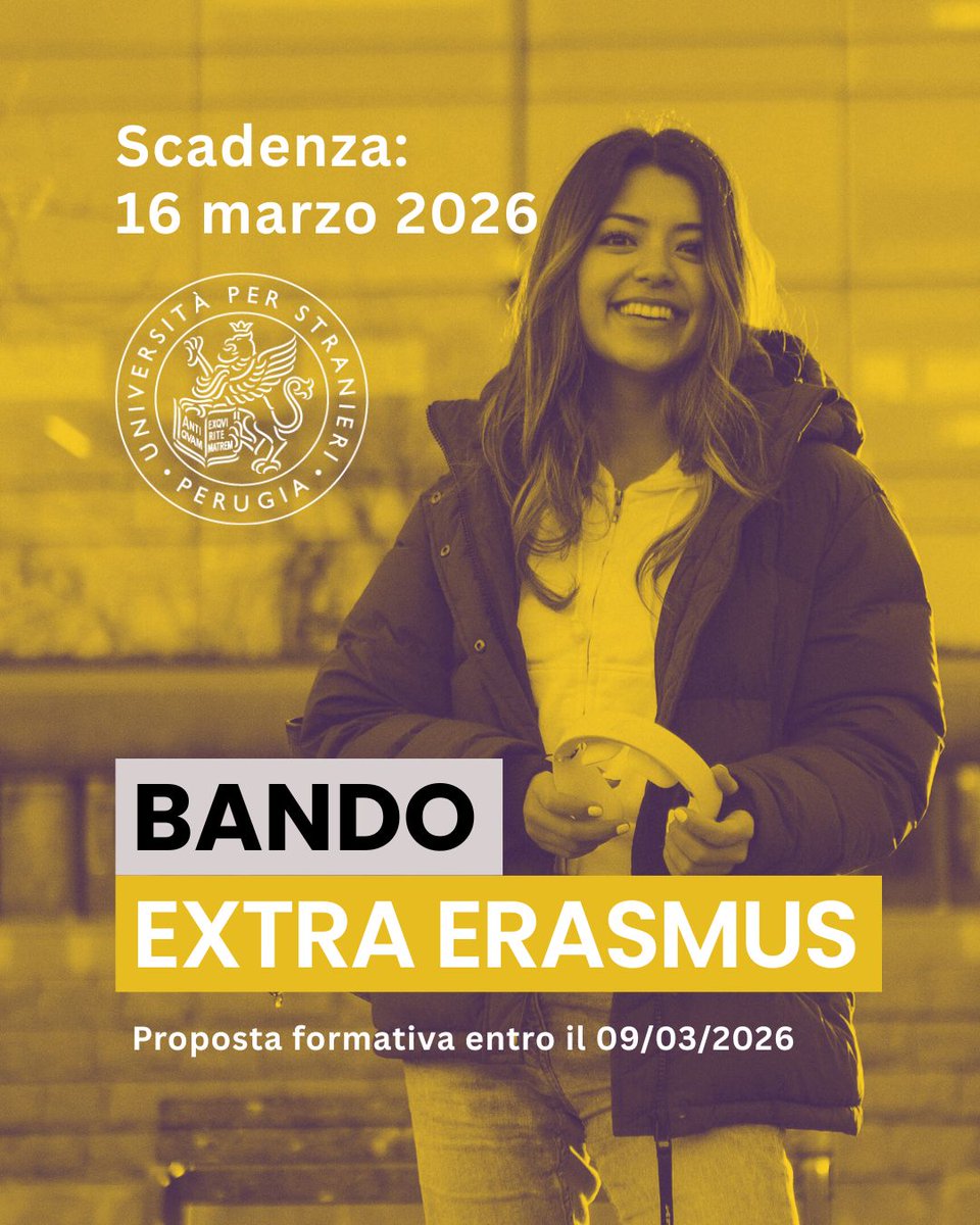 Università per Stranieri di Perugia tweet media