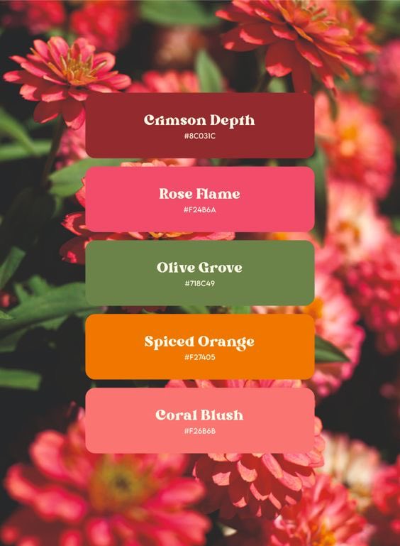 Beuatiful color palette! Save it!