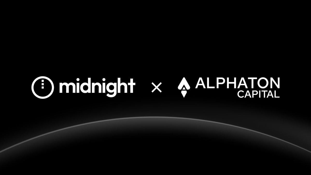 Midnight 🤝 <a href="/AlphaTONCapital/">AlphaTON Capital 💎 🚀</a>

We’re continuing the rollout of federated node partners supporting <a href="/MidnightNtwrk/">Midnight</a>’s early mainnet operations.

AlphaTON Capital specializes in scaling infrastructure for Telegram and its billion users. As a Midnight federated node operator, AlphaTON