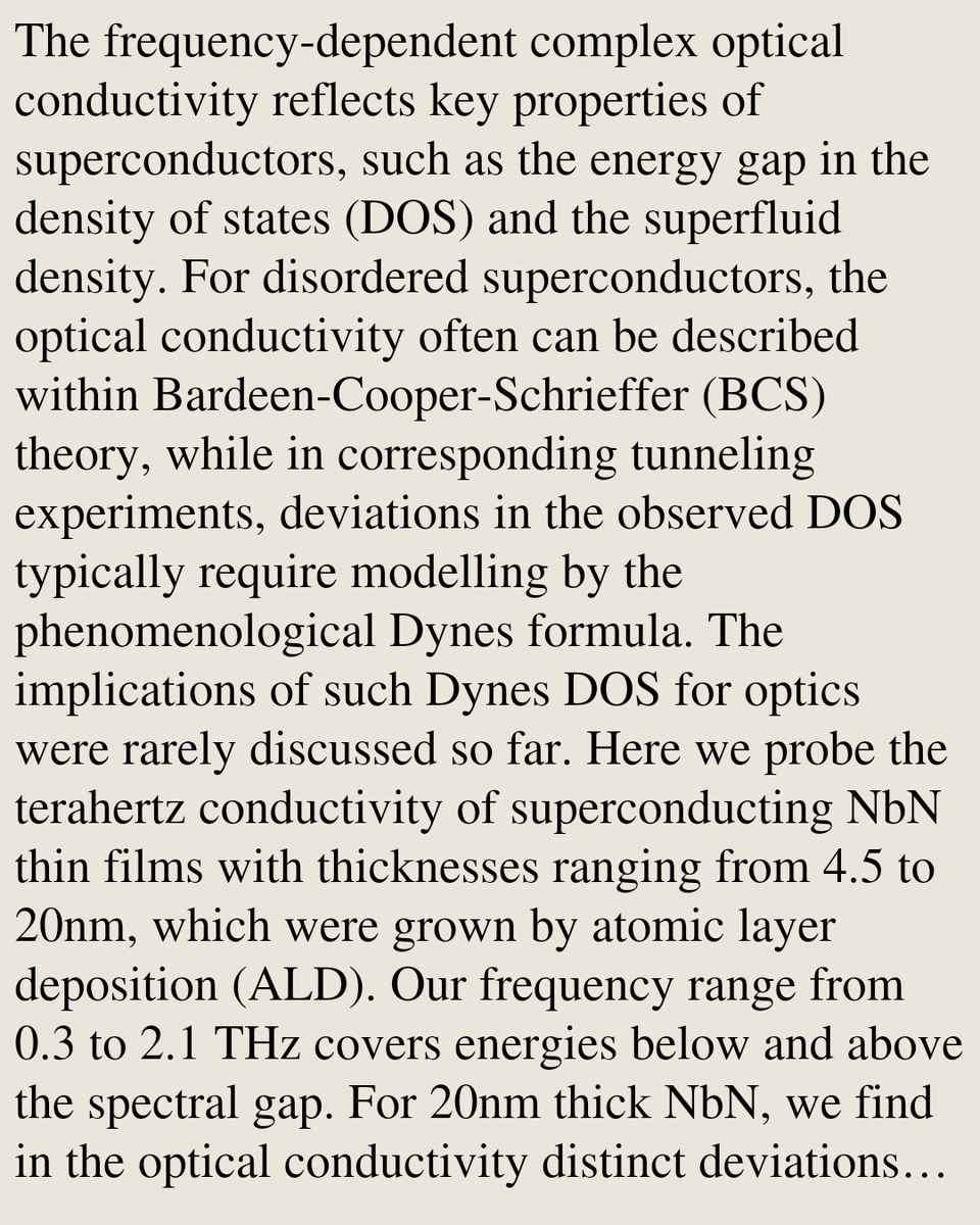 Signatures of Dynes superconductivity in the THz response of ALD-grown NbN thin films

Frederik Bolle, Yayi Lin, Ozan Saritas, Martin Dressel, Ciprian Padurariu, Sahitya Varma Vegesna, Nitesh Yerra, Heidemarie Krüger, …
arxiv.org/abs/2602.15003 [𝚌𝚘𝚗𝚍-𝚖𝚊𝚝.𝚜𝚞𝚙𝚛-𝚌𝚘𝚗]