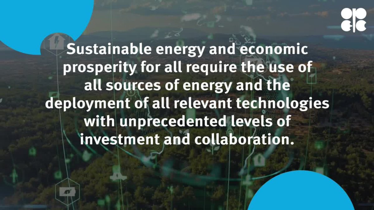 OPECSecretariat's tweet image. #EconomicDevelopment #Energy #Oil