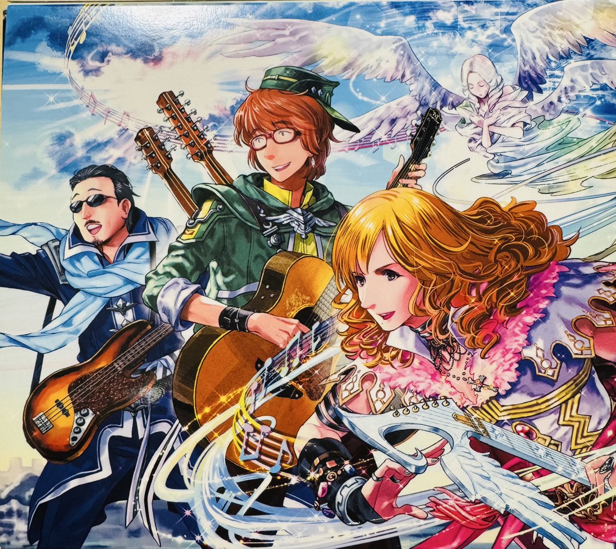 THE ALFEEがRPGゲームのパーティみたいだと話題ですが…

これは私が描いた2016年のTHE ALFEEのCDのジャケットです。

※公式です。