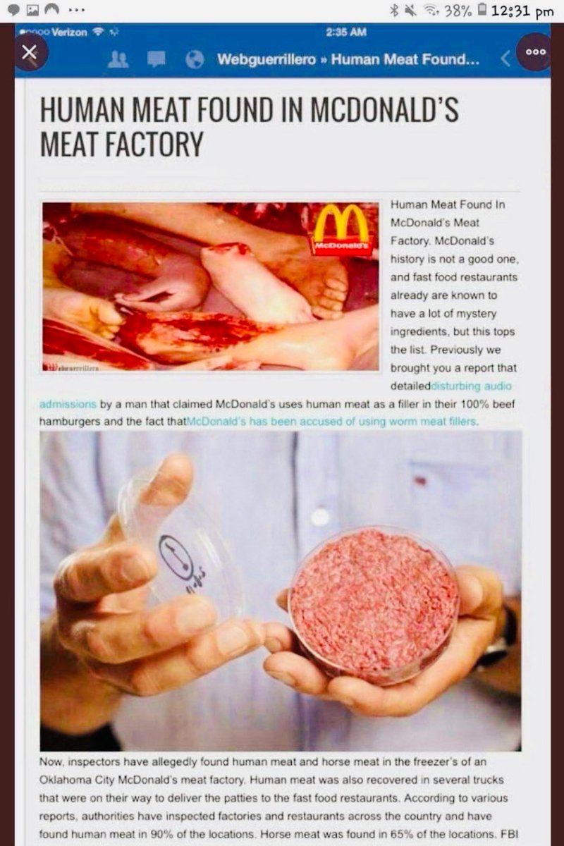 IknowtruthQ's tweet photo. @Southern75_29 I tell people, but they don't listen..
We will know the % of The Awakening in America by looking in the Parking Lot's of McDonald's.... https://t.co/ftgNnoLu6p