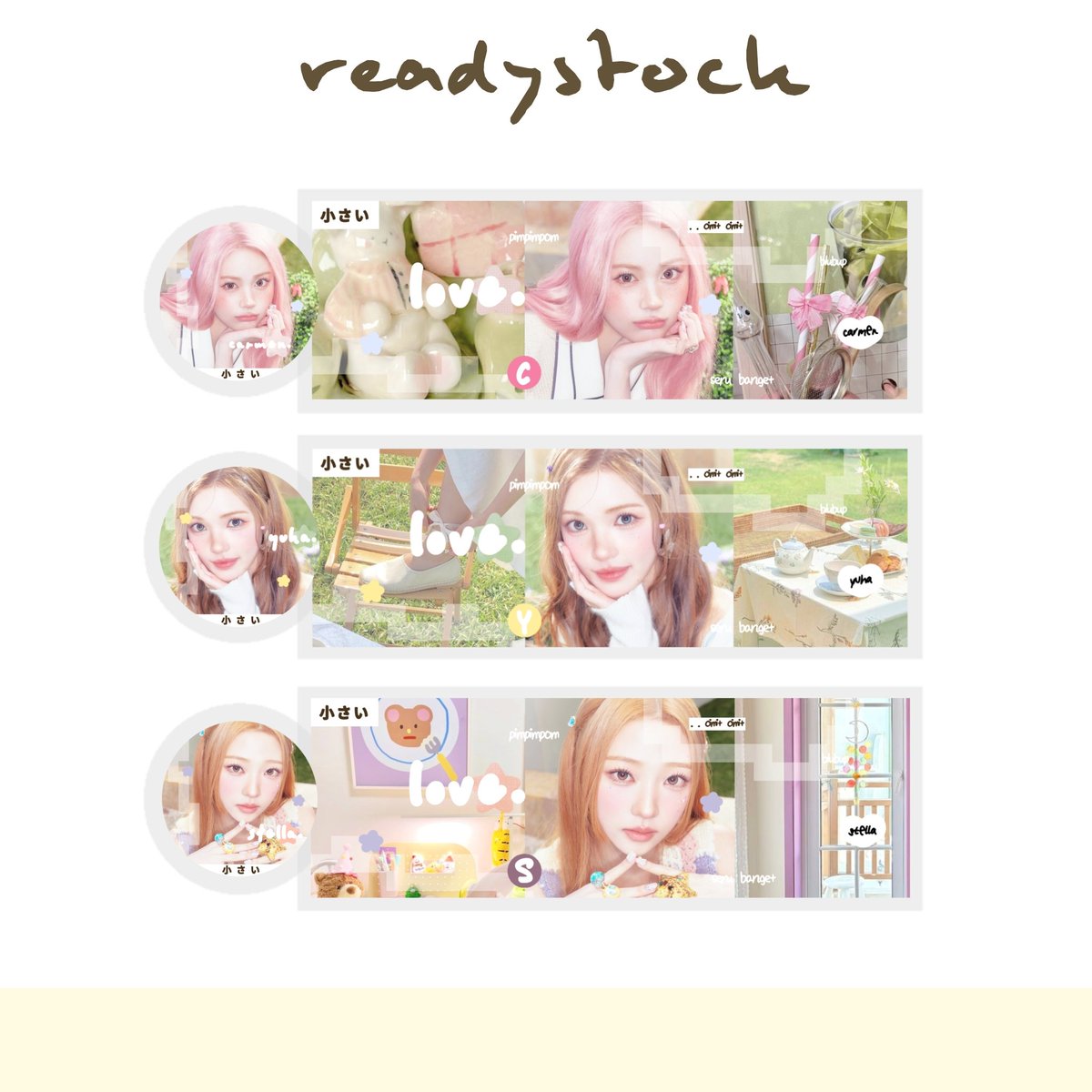 fcerpen's tweet image. boleh bantu repost?

hey jajan yuk layout carmen, yuha, n stella h2h serba 7ribuan! aku juga open request dengan harga yang sama yaa :3

t. #zonauang