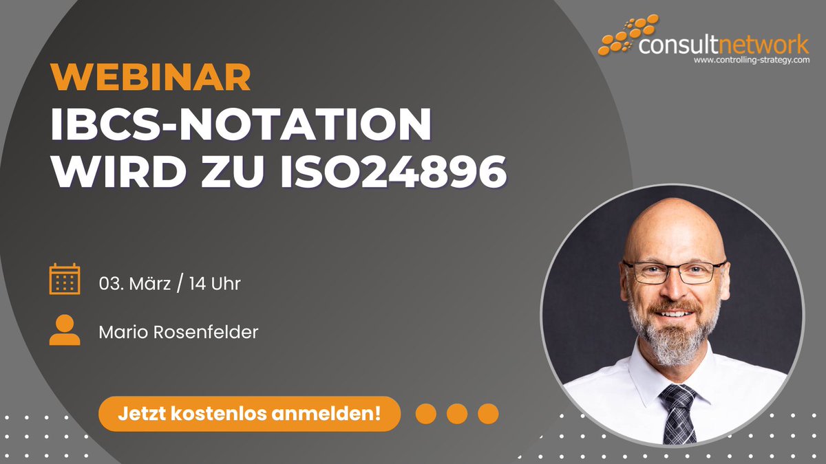 consultnetwork1's tweet photo. IBCS-Notation wird zu ISO24896 🚀
Seien Sie dabei, wenn wir die grundlegende Idee der #IBCS-Standards, deren Notation zum weltweiten Standard #ISO24896 wird, erklären. 
👉 Denn Standardisierung im Report macht absolut Sinn!
✅ https://t.co/zd1W3AsonY

#IBCSgoesISO #consultnetwork https://t.co/JIJR4uCuCo